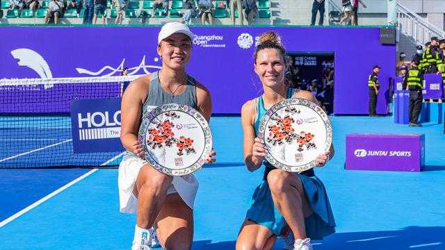 Janice Tjen Ukiran Sejarah, Juara Ganda WTA Guangzhou Open 2025