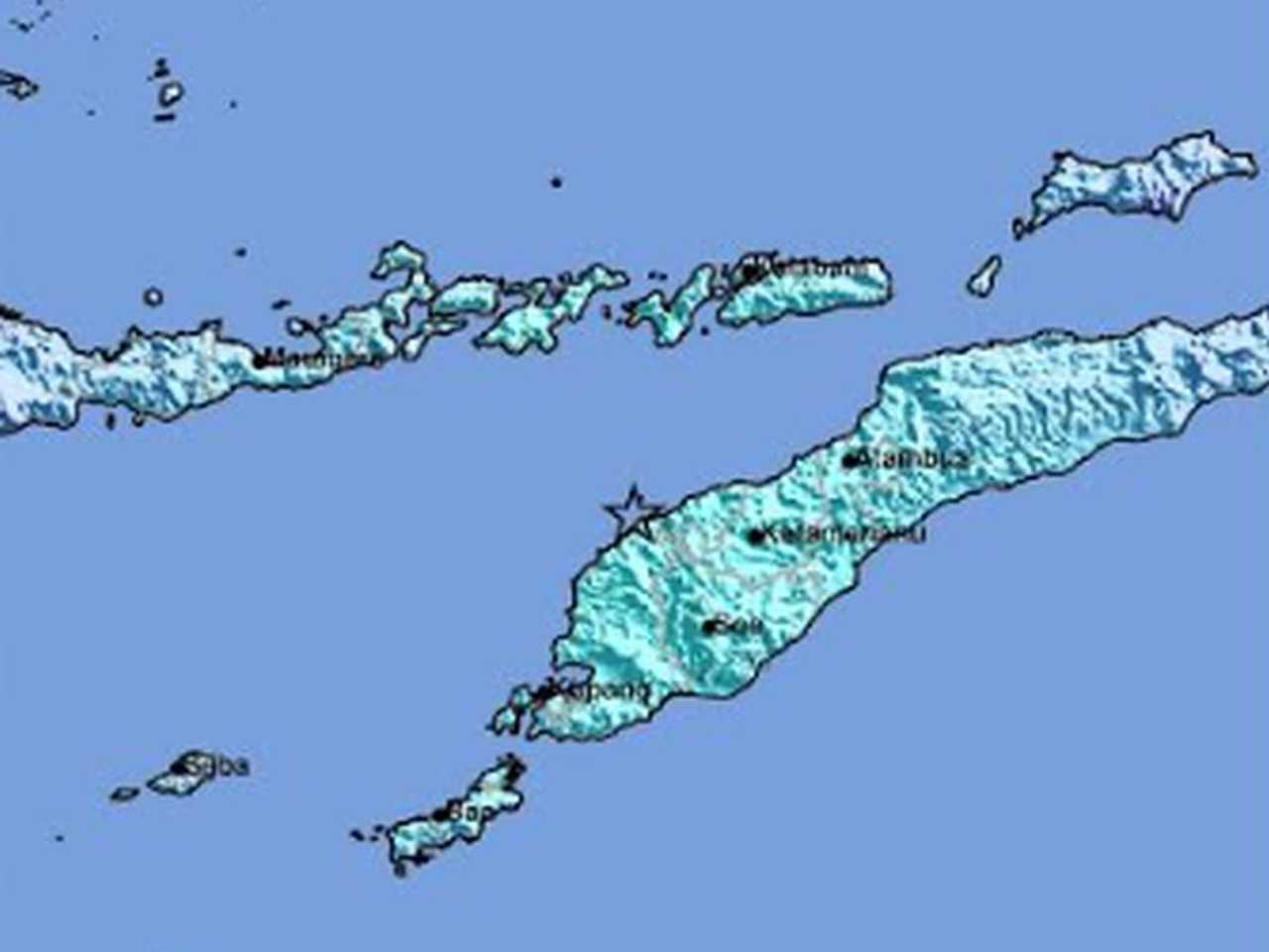 Gempa M6,2 Guncang NTT Dini Hari, BMKG: Tak Berpotensi Tsunami