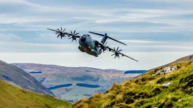 Pesawat Angkut Airbus A400M Pertama Indonesia Tiba di Jakarta