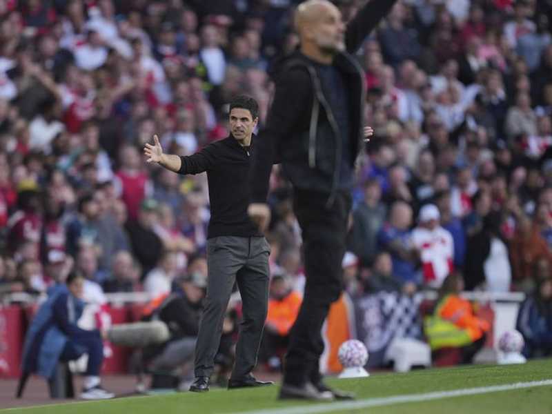 Arsenal Imbang Lawan Man City, Martinelli Jadi Pahlawan Lewat Gol Telat