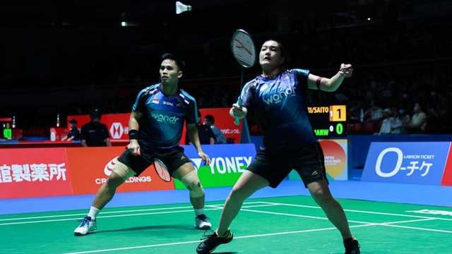 Amri/Nita menang mudah di babak pertama Korea Open 2025