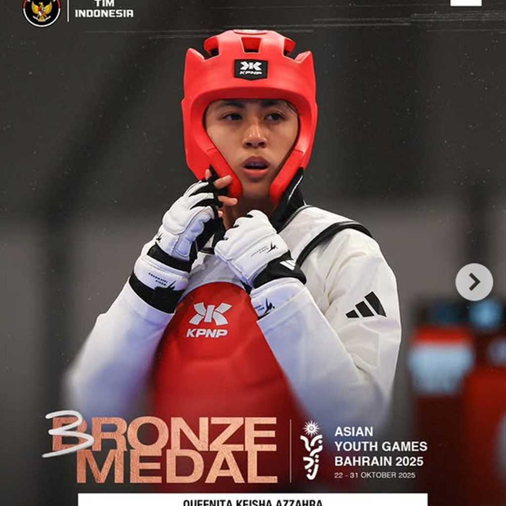 Asian Youth Games 2025: Indonesia Tambah Medali, Perak Triathlon dan Perunggu Taekwondo
