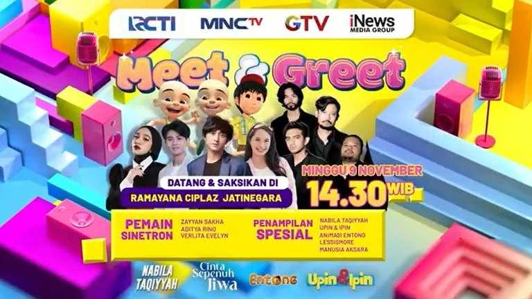 RCTI Gelar Meet & Greet Sinetron Cinta Sepenuh Jiwa di Jatinegara