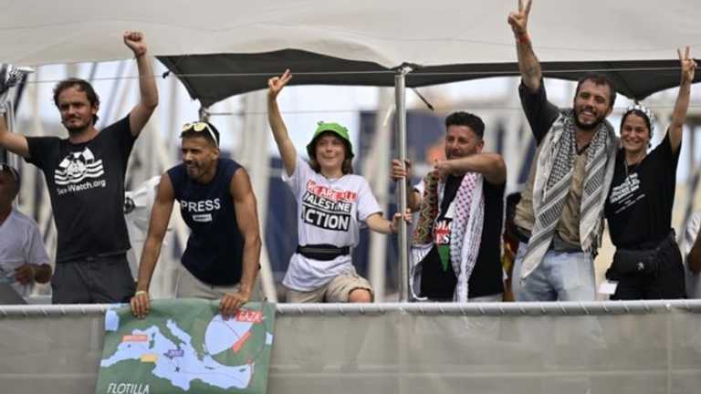 Rekor! 1.000 Aktivis 44 Negara Bersatu Terobos Blokade Israel ke Gaza