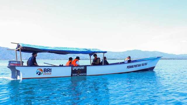 BRI Peduli Salurkan Perahu Literasi, Perluas Akses Pendidikan Anak Pesisir