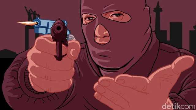 Begal Berpistol Beraksi di Tambora, Warga Tertembak, Diamuk Massa hingga Kritis