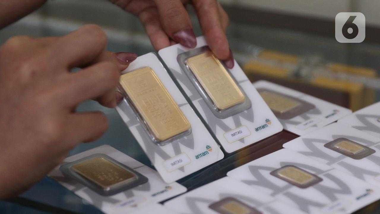 Harga Emas Antam Meroket Rp 27.000, Naik 4 Hari Beruntun!
