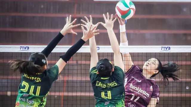 Bank Jatim Menang Dramatis, Penentu Tiket Grand Final Lawan TNI AU Electric