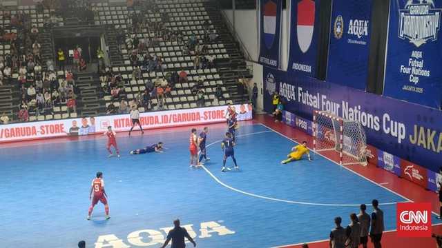 Timnas Futsal Indonesia menang telak 5-1 atas Belanda di Four Nations Cup