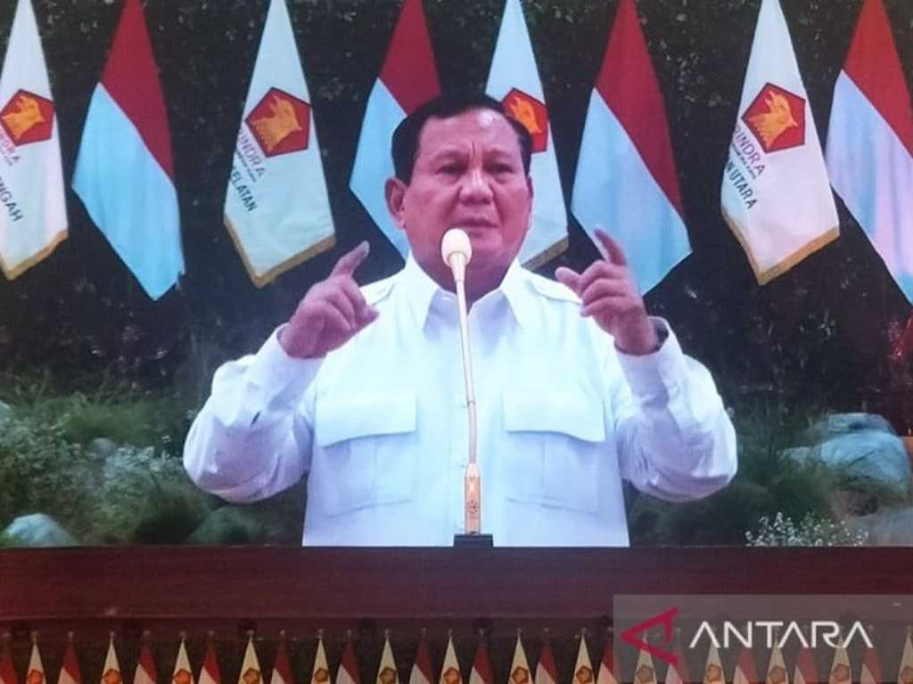 Prabowo Panggil Darurat Elite Gerindra Usai Reshuffle Kabinet