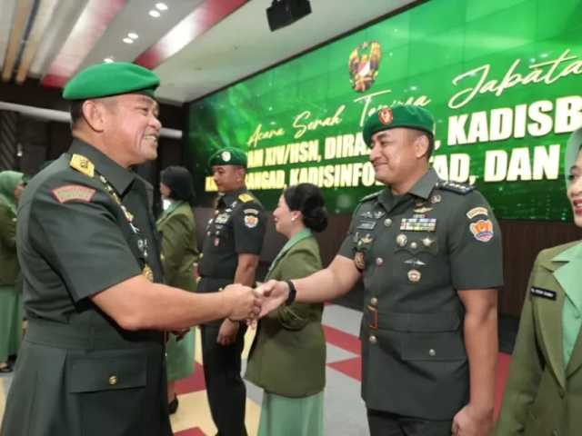 KSAD Maruli Simanjuntak: Pejabat Baru Wajib Inovasi dan Program Strategis