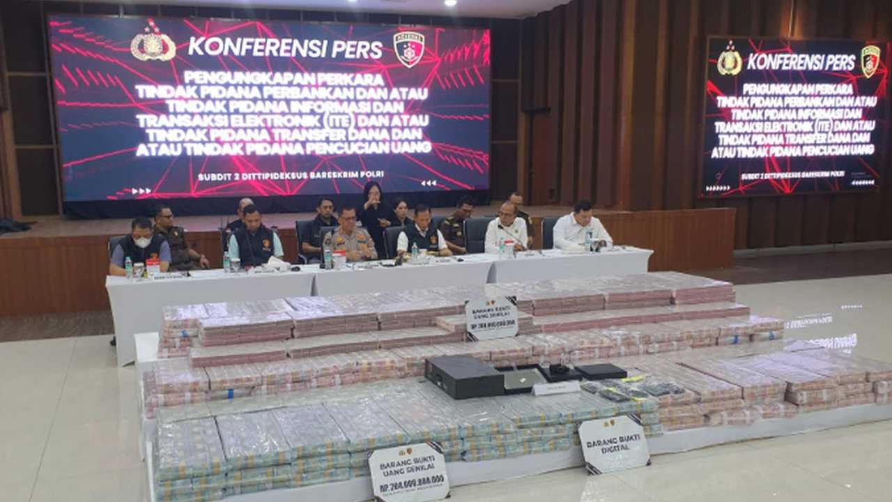 Polri bongkar sindikat pembobolan rekening dormant Rp204 miliar