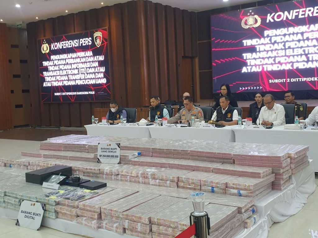 Bareskrim Polri tetapkan 9 tersangka kasus pembobolan rekening dormant Rp204 miliar