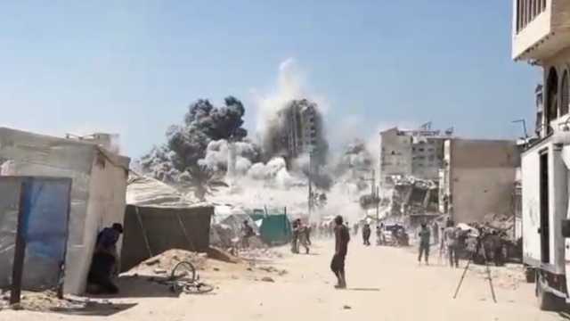 Israel Hancurkan Menara Soussi di Gaza, Hamas Murka Sebut Kejahatan