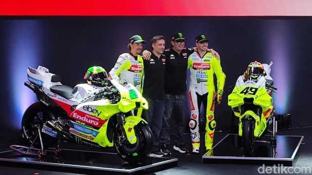 VR46 Racing Team Tatap MotoGP San Marino 2025 dengan Motivasi Berlipat