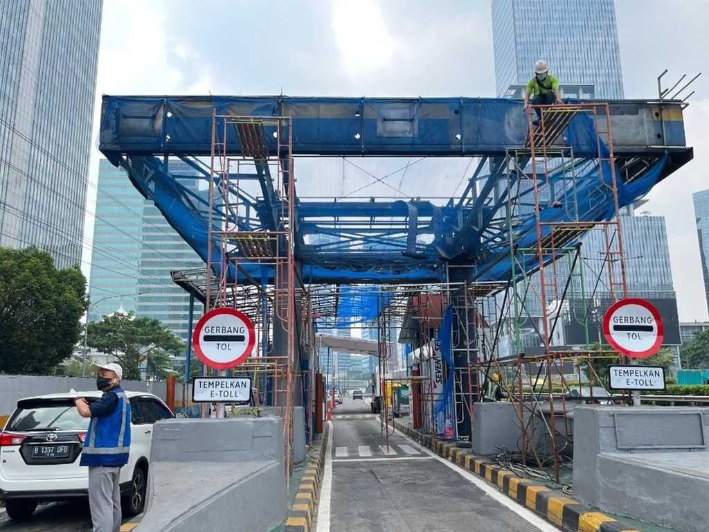 Gerbang Tol Dalam Kota Ditutup Sementara untuk Perbaikan Akhir Pekan Ini