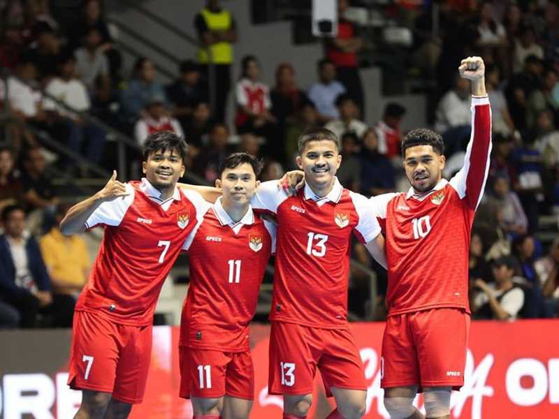 Timnas Futsal Indonesia hajar Belanda 5-1 di Four Nations Cup 2025