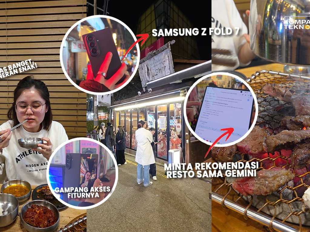 Susah Cari Makan Saat Traveling? Gemini Samsung Jadi Solusi Cepat