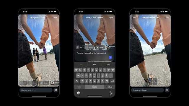 Meta Hadirkan Fitur AI, Kini Edit Foto & Video di Instagram Stories Semudah Ketik Perintah