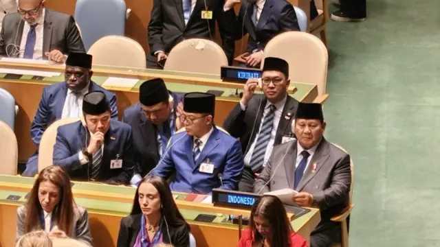 Prabowo: Indonesia komitmen solusi dua negara, akan akui Israel setelah Palestina berdaulat