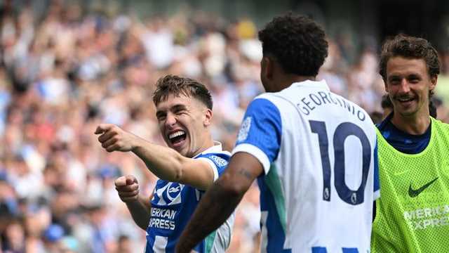 Brighton Kalahkan Manchester City 2-1 Lewat Comeback Dramatis
