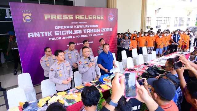 Polda Jambi ungkap 116 kasus narkoba, tangkap 247 tersangka