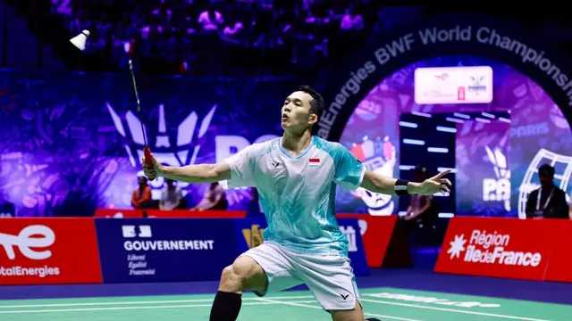 Jonatan Christie Atasi Cemas, Melaju ke Perempat Final Kejuaraan Dunia 2025
