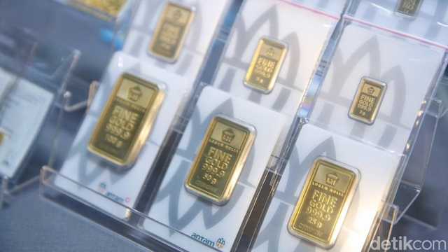 Emas Antam Terus Menguat, Harga Naik Rp 7.000 per Gram