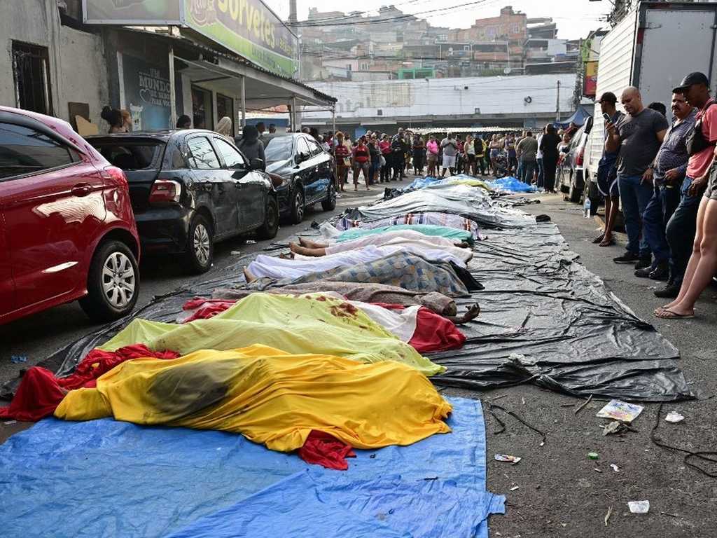 Tragedi Gerebek Narkoba Brasil: 121 Tewas, Presiden Lula Prihatin