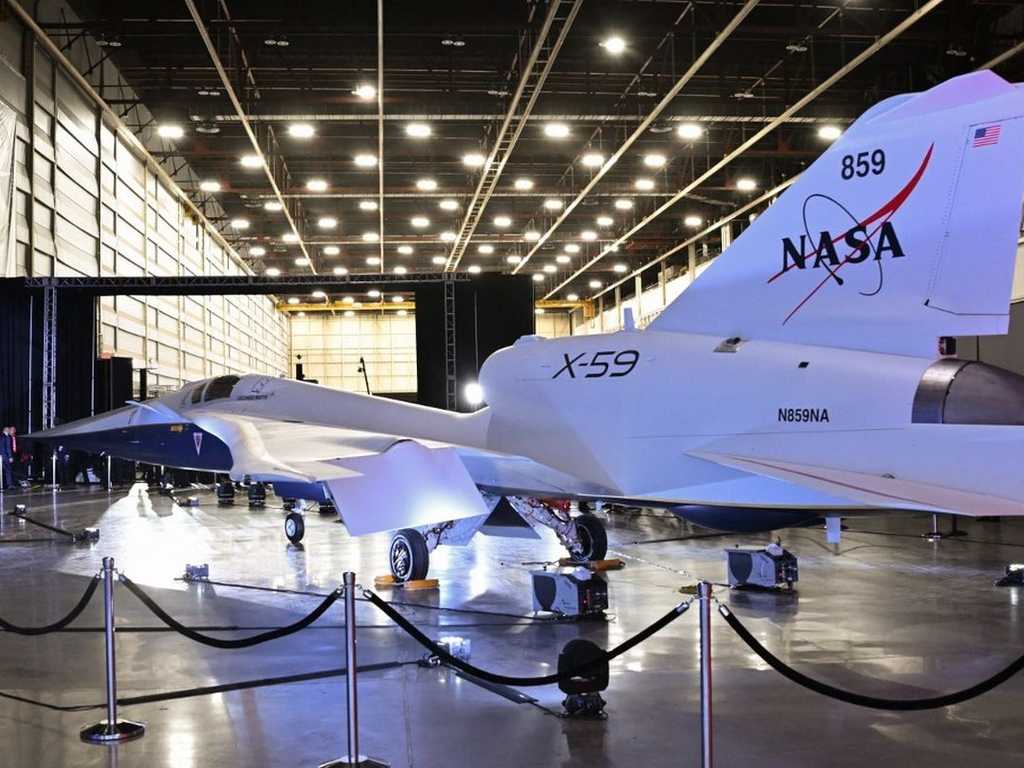 NASA X-59 Sukses Terbang, Buka Era Baru Penerbangan Supersonik Senyap