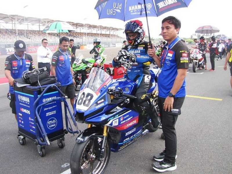 Tanpa Podium di ARRC Mandalika, Yamaha Racing Indonesia Tetap Optimistis