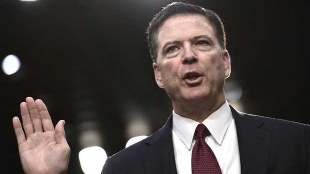 Donald Trump luapkan kebahagiaan setelah James Comey didakwa