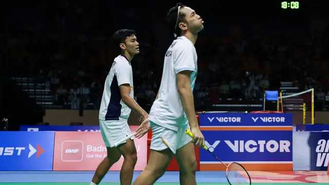 Fajar/Fikri kalah di final Korea Open 2025 dari pasangan tuan rumah
