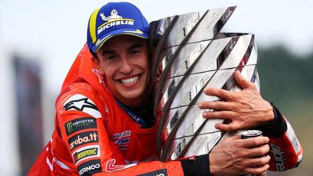 Marc Marquez samai rekor Valentino Rossi dengan 7 gelar juara dunia MotoGP