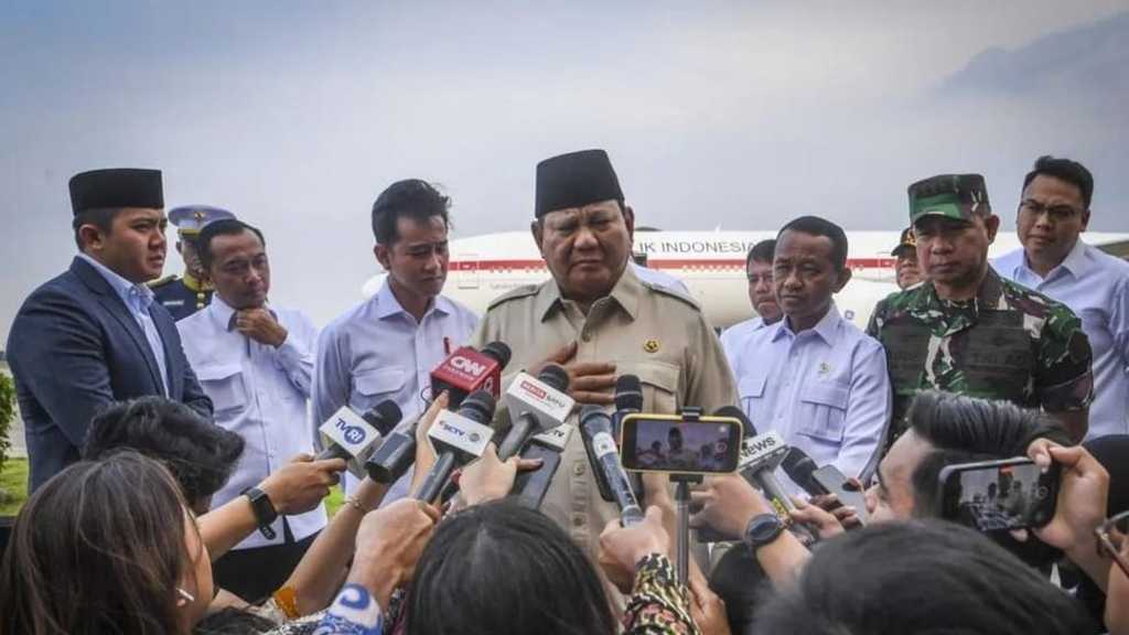 Prabowo Saksikan Penyerahan 6 Smelter Rampasan ke PT Timah di Babel