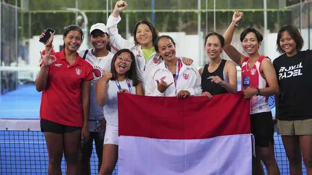 Timnas Padel Putri Indonesia Tembus 8 Besar Piala Asia FIP 2025