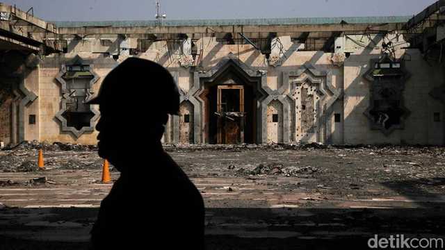 3 Tahun Berlalu, Atap Jakarta Islamic Center Masih Terbengkalai