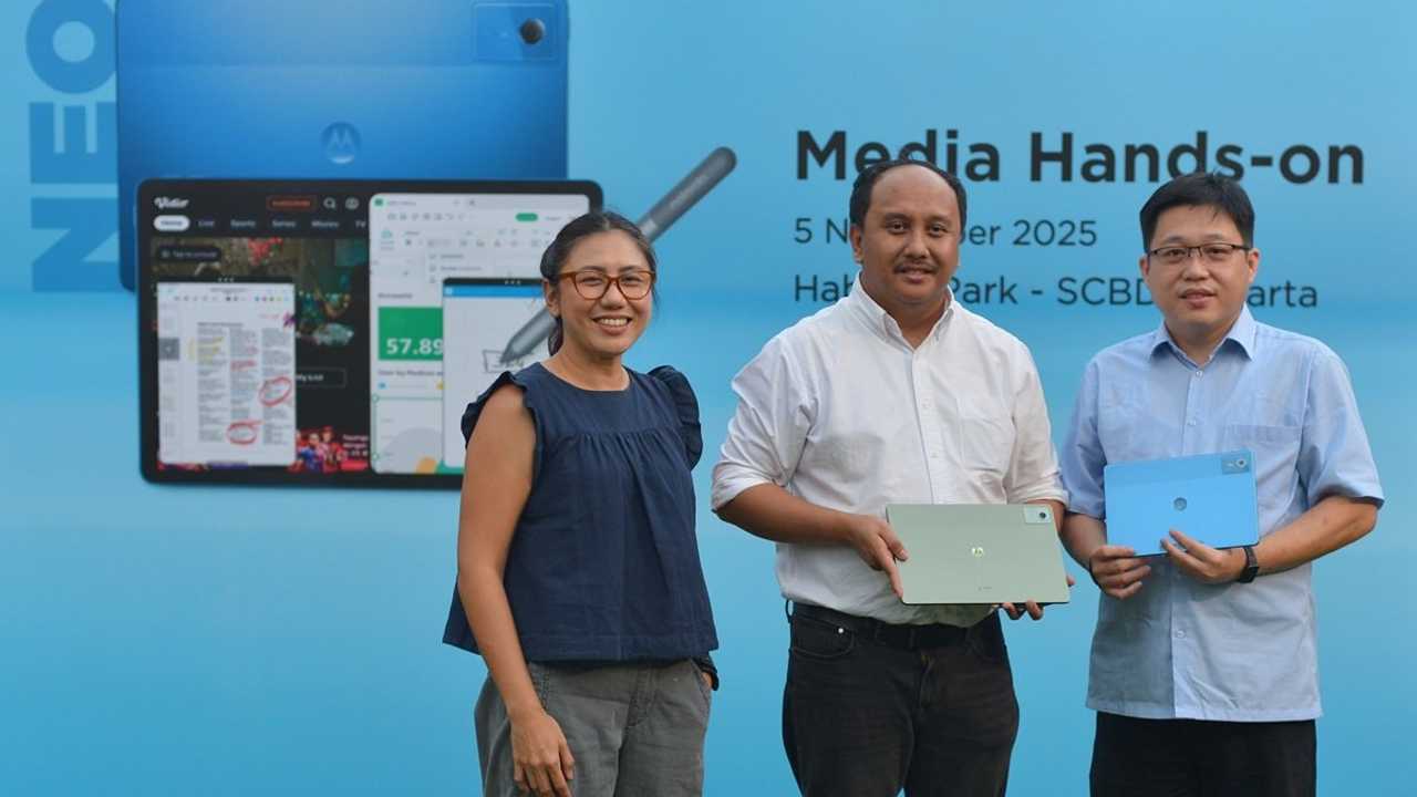 Motorola Rilis Moto Pad 60 Neo di Indonesia, Tawarkan Performa Multitasking