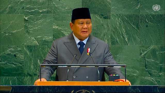 Prabowo Apresiasi Negara Akui Palestina, Serukan Pengakuan Global di KTT PBB