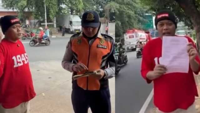 Sule ditilang karena mobil tidak ada KIR