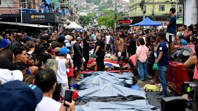 Polisi Brasil Gerebek Berdarah Favela Rio, Buru Geng Narkoba Red Command