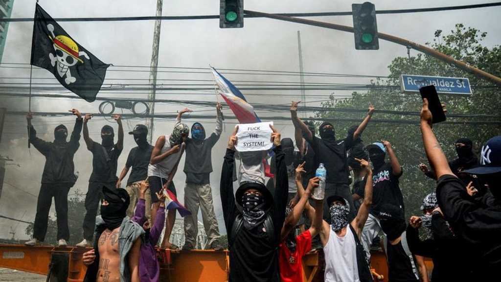 Protes antikorupsi di Filipina berubah ricuh, puluhan ditangkap