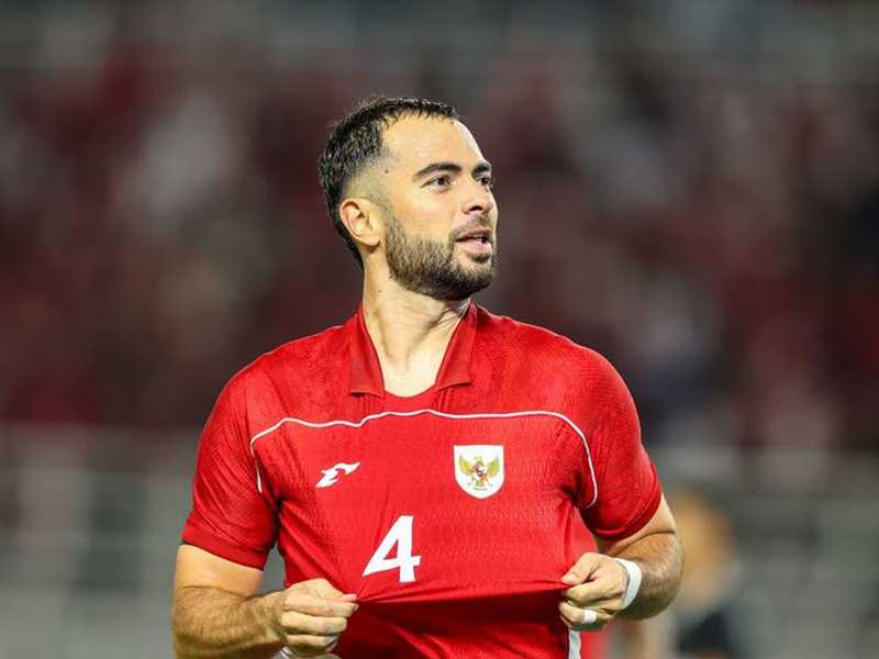 Jordi Amat Guncang Gawang Chinese Taipei! Gol Kilat Bek Timnas Indonesia di FIFA Matchday
