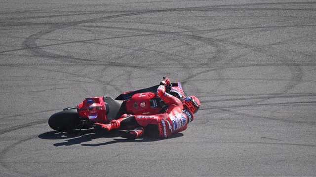 Marc Marquez Jatuh Dua Kali di Mandalika: "Bukan Trek Saya"