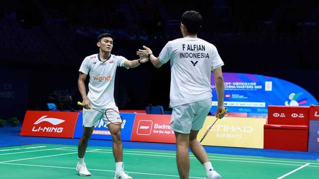 Fajar/Fikri Makin Dekat Gelar Juara Hylo Open 2025, Rival Utama Absen