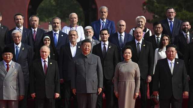 Momen Langka: Prabowo Sejajar Putin, Xi, Kim Jong Un di Parade Militer China
