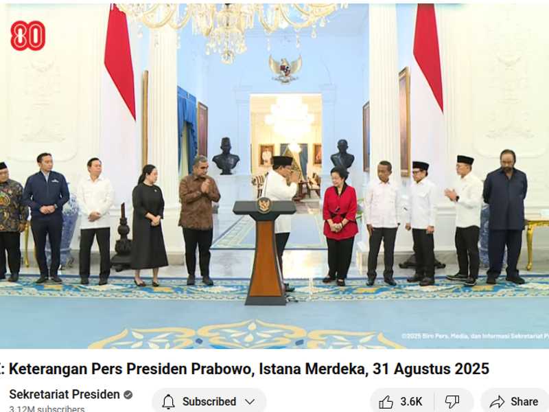 Presiden Prabowo Desak Warga Waspada Upaya Adu Domba, Jaga Persatuan!