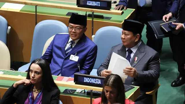 Prabowo mengutuk kekerasan di Gaza, serukan penghentian perang di PBB