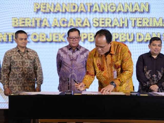 KPK Serahkan Aset Korupsi Sabang Rp27,6 Miliar ke Pertamina