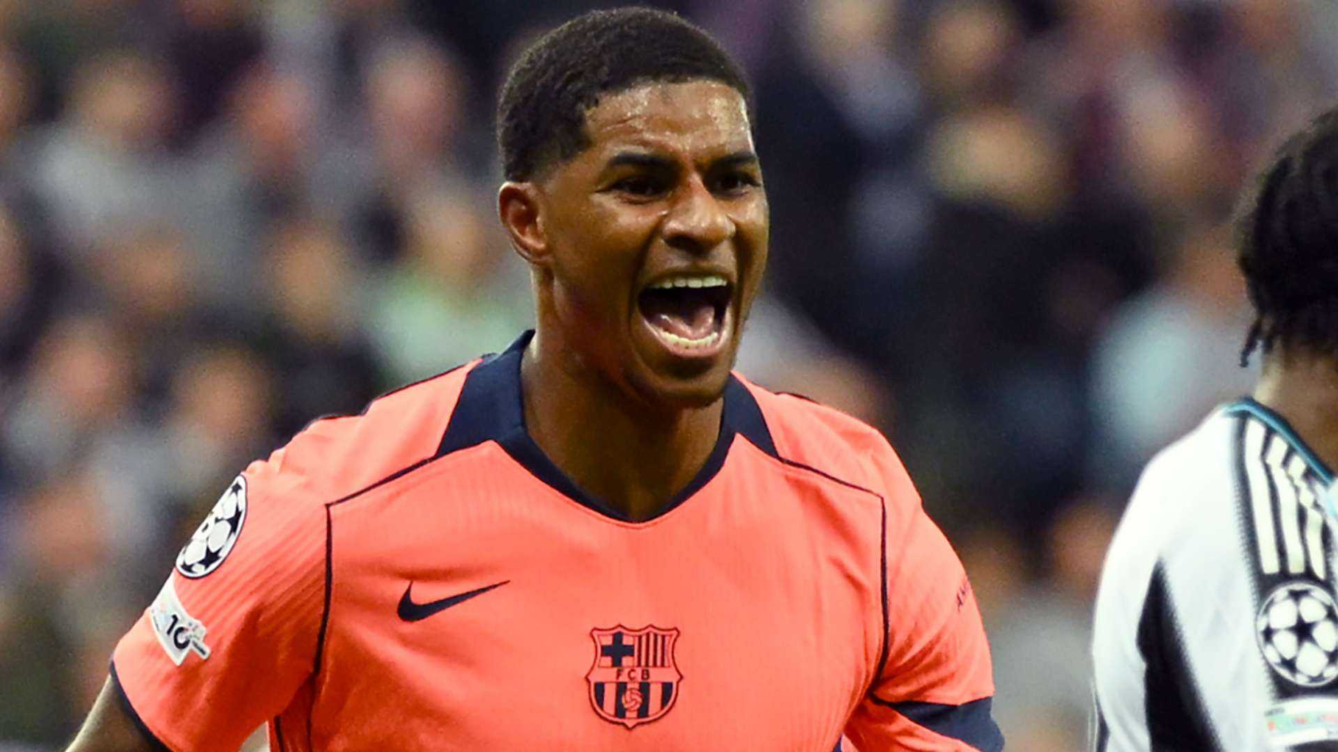 Marcus Rashford cetak dua gol untuk Barcelona dalam debut Liga Champions